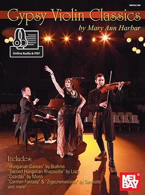 HARBAR M.A. - GYPSY VIOLIN CLASSICS + ONLINE AUDIO